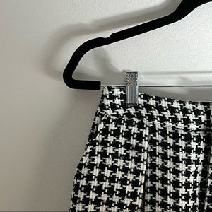 Who What Where Birdcage Checked Midi Skirt